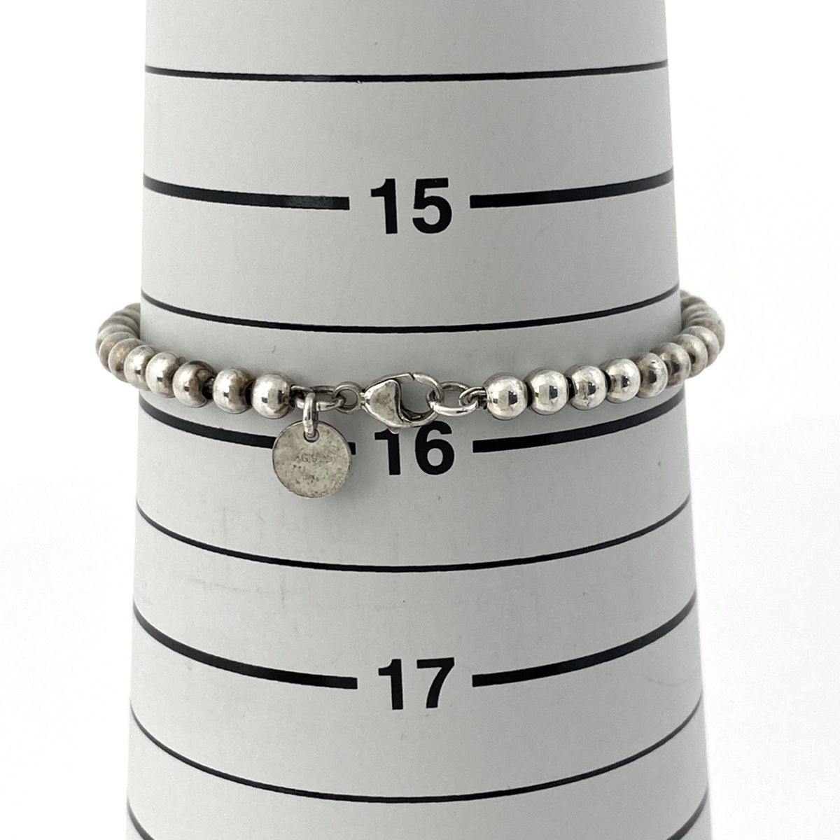 ティファニー925シルバーミニハートブレスレット・ボール