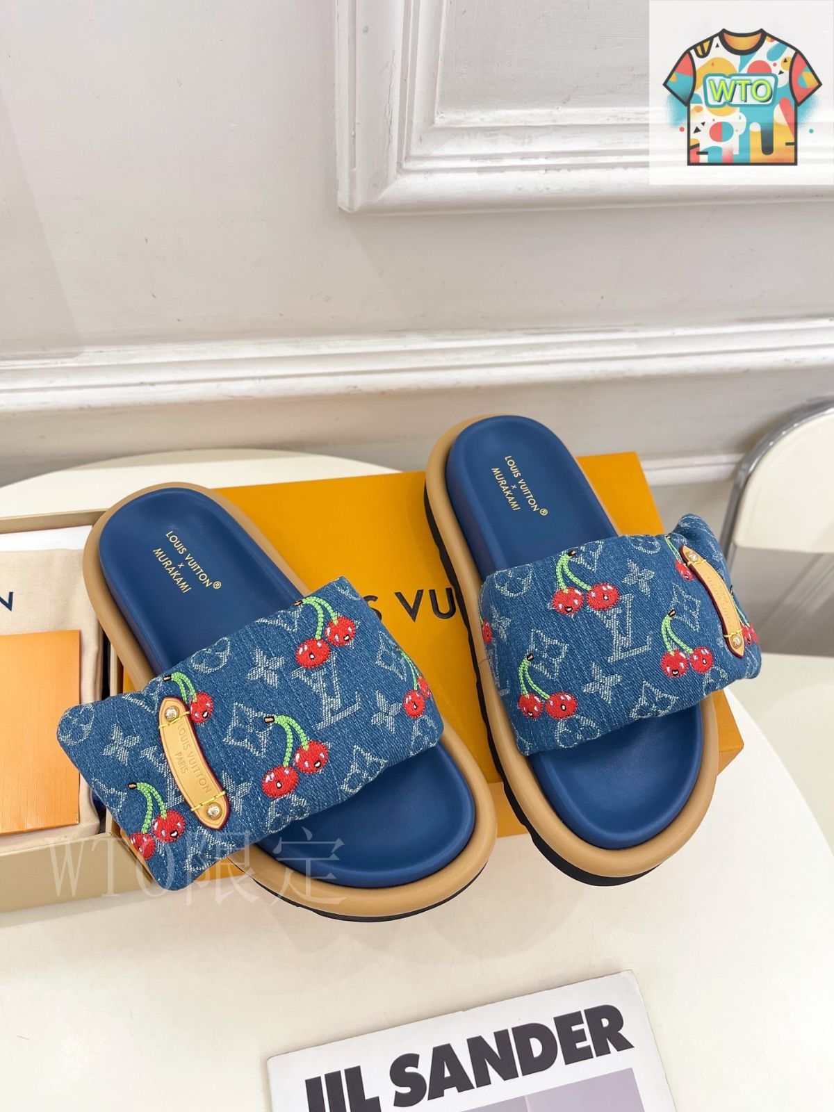 【LV◆素敵♡】 Louis Vuitton フラットサンダル LOUIS VUITTONルイヴィトンフラットサンダル01 - メルカリ