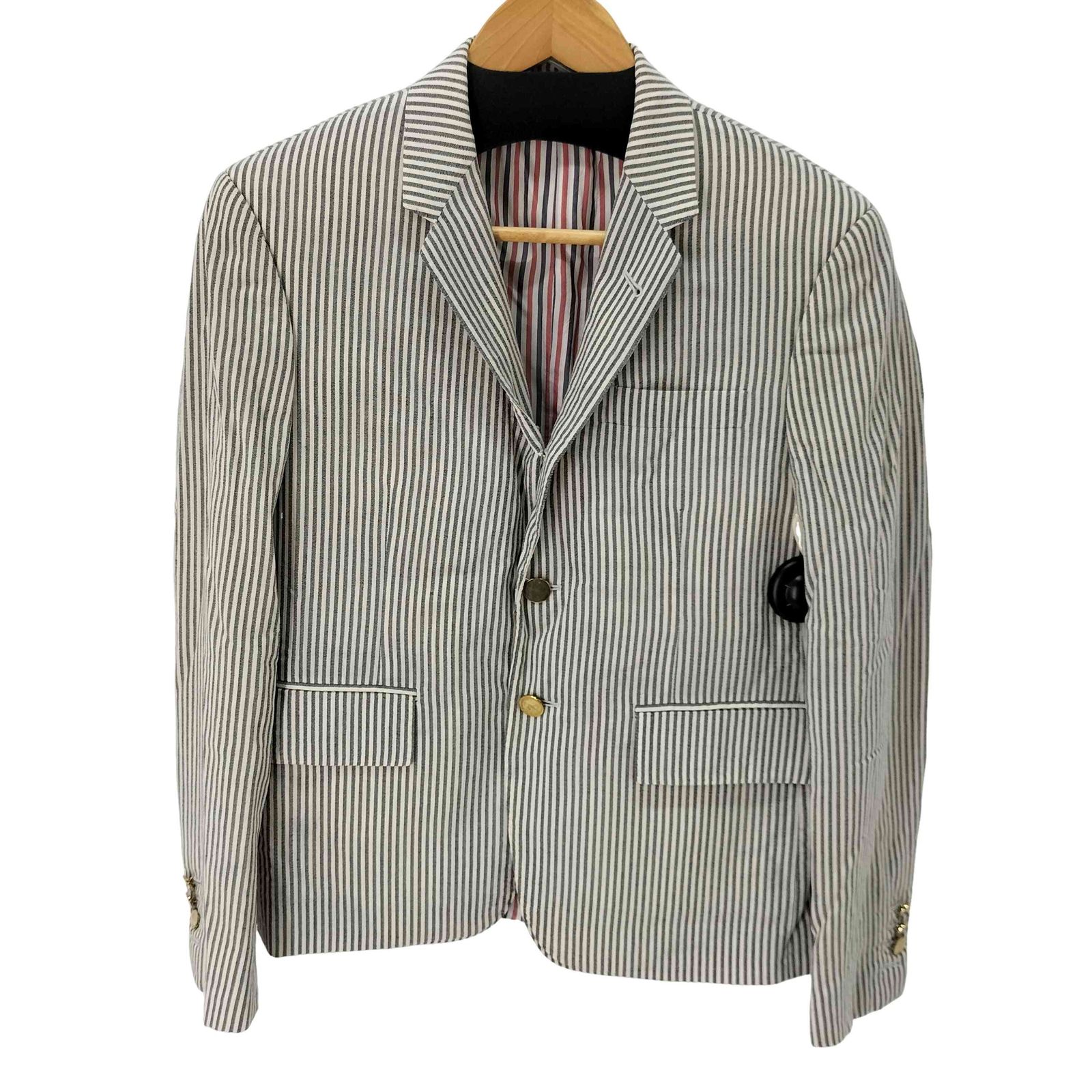 トムブラウン　THOM BROWNE (L) テーラードジャケット　金ボタン トムブラウン THOM BROWNE (L) テーラードジャケット 金ボタン