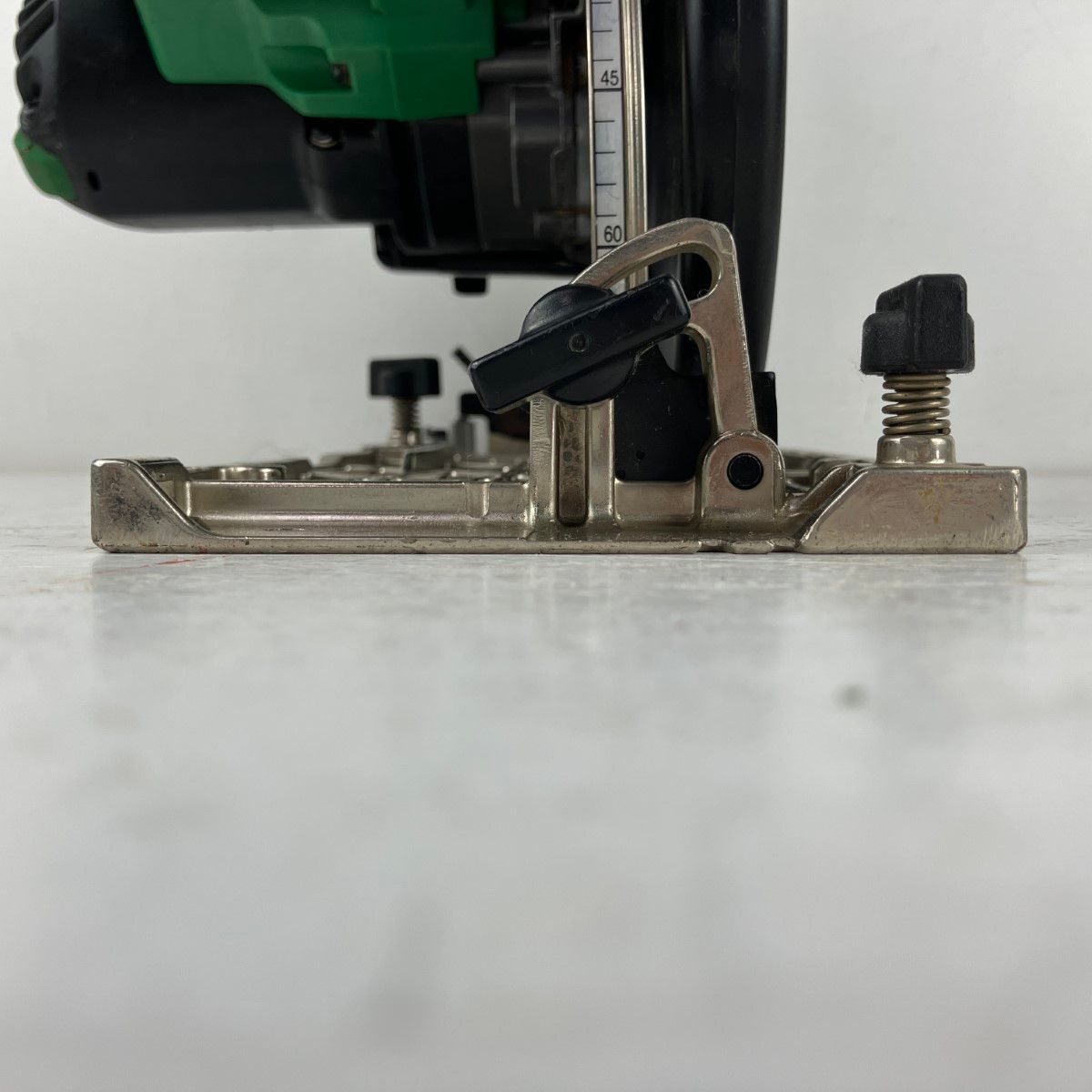 ЗЗHITACHI 日立 18v 165mm コードレス丸のこ バッテリーx1付 充電器無し C18DBAL グリーン HRDEVELOPMENT_JP