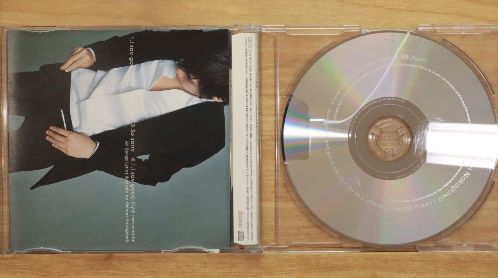 爆買い 英語 国内盤CD☆中川晃教/akinori nakagawa□ good-bye say I 邦楽