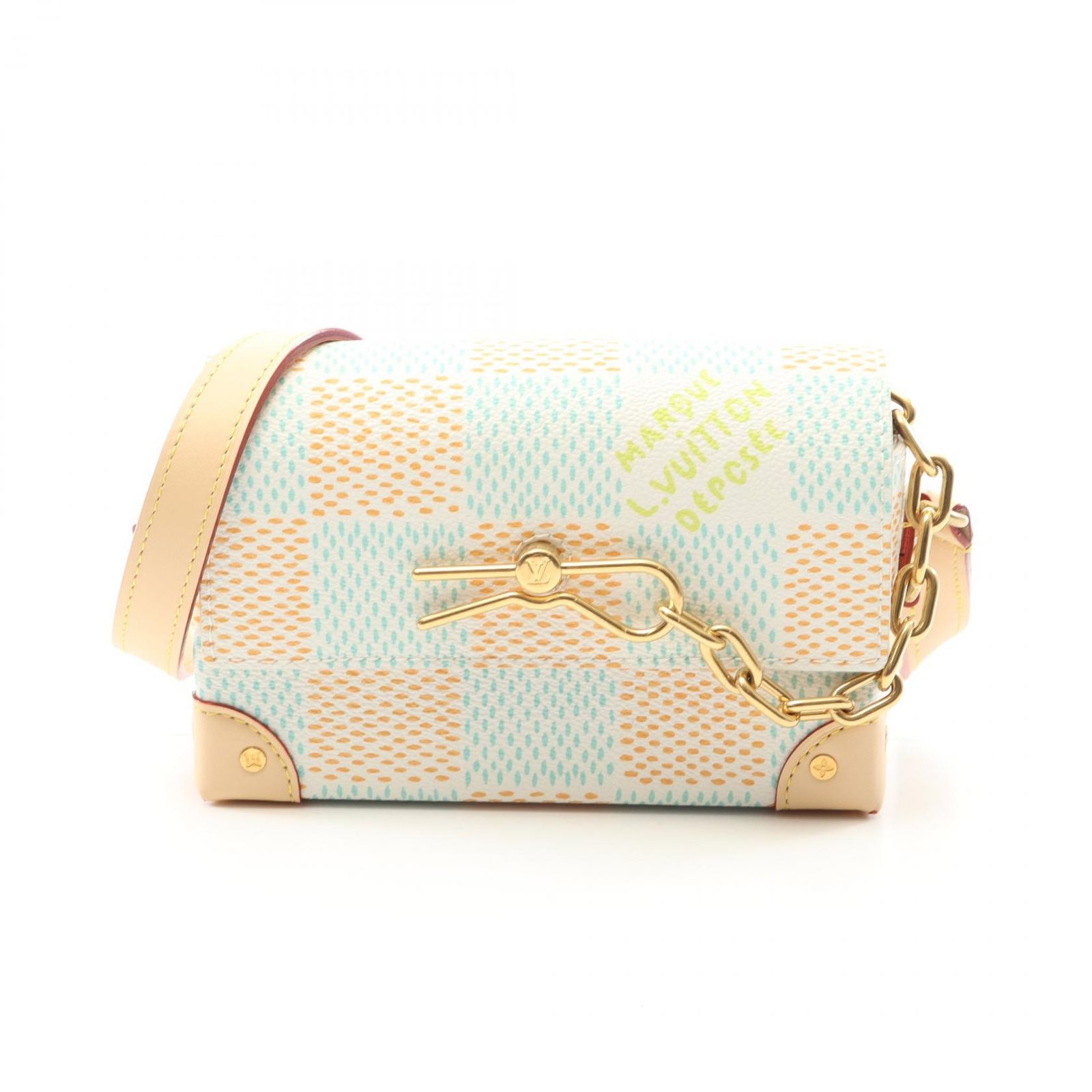 ルイヴィトン ショルダーバッグ スティーマー ウェアラブル ウォレット ブラック 黒 斜め掛け M81783 中古 ルイ・ヴィトン スティーマー ウェアラブル ウォレット ショルダーバッグ