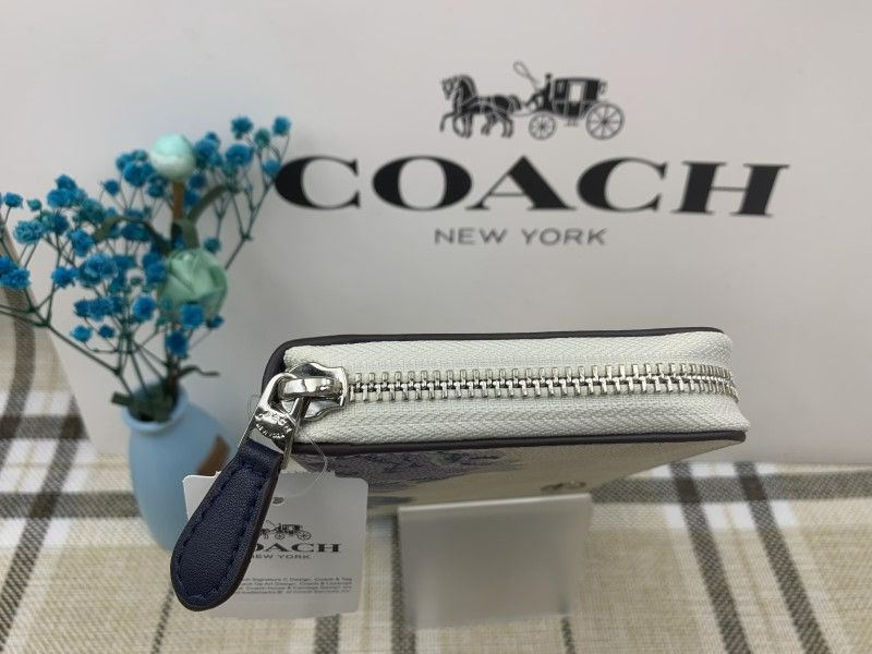 COACH コーチ 財布 長財布 花柄 プレゼント 贈り物 ギフト ラウンド ...