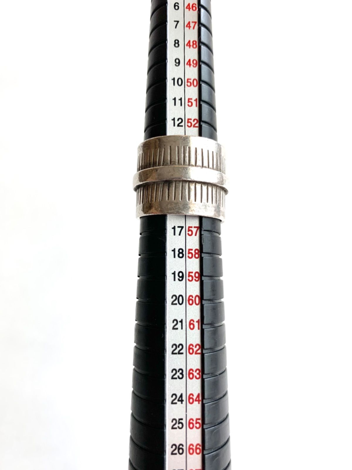 NAVAJO ナバホ TL刻印 マルチカラーインレイリング スタンプワーク