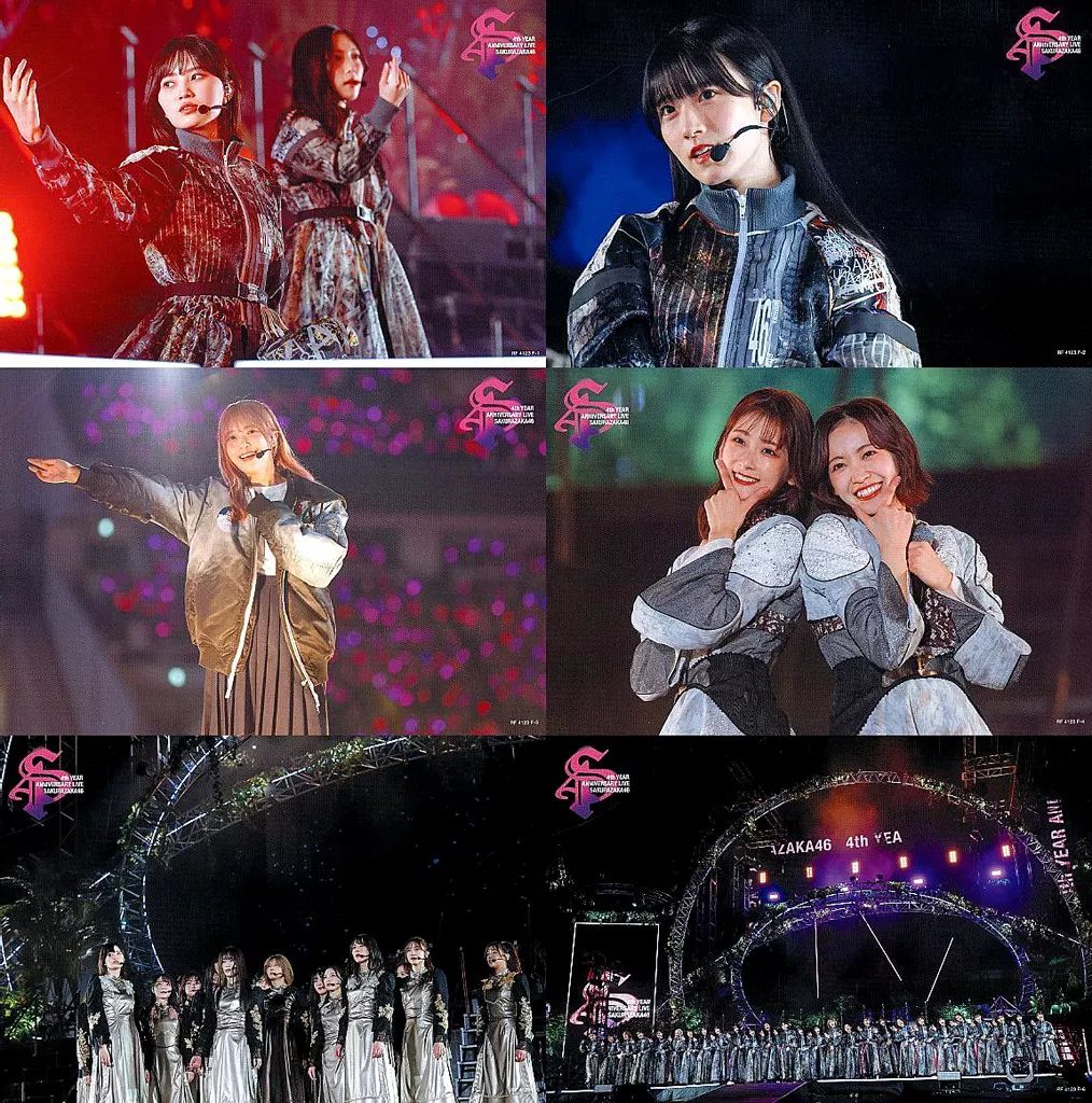 中古】ポストカード 櫻坂46 ポストカードセットF(6枚組) 「Blu