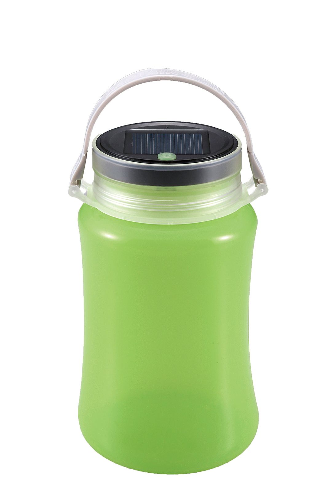 キャプテンスタッグ キャンプ LEDライト ランタン フローティング ソーラー&USB充電式 [グリーン]