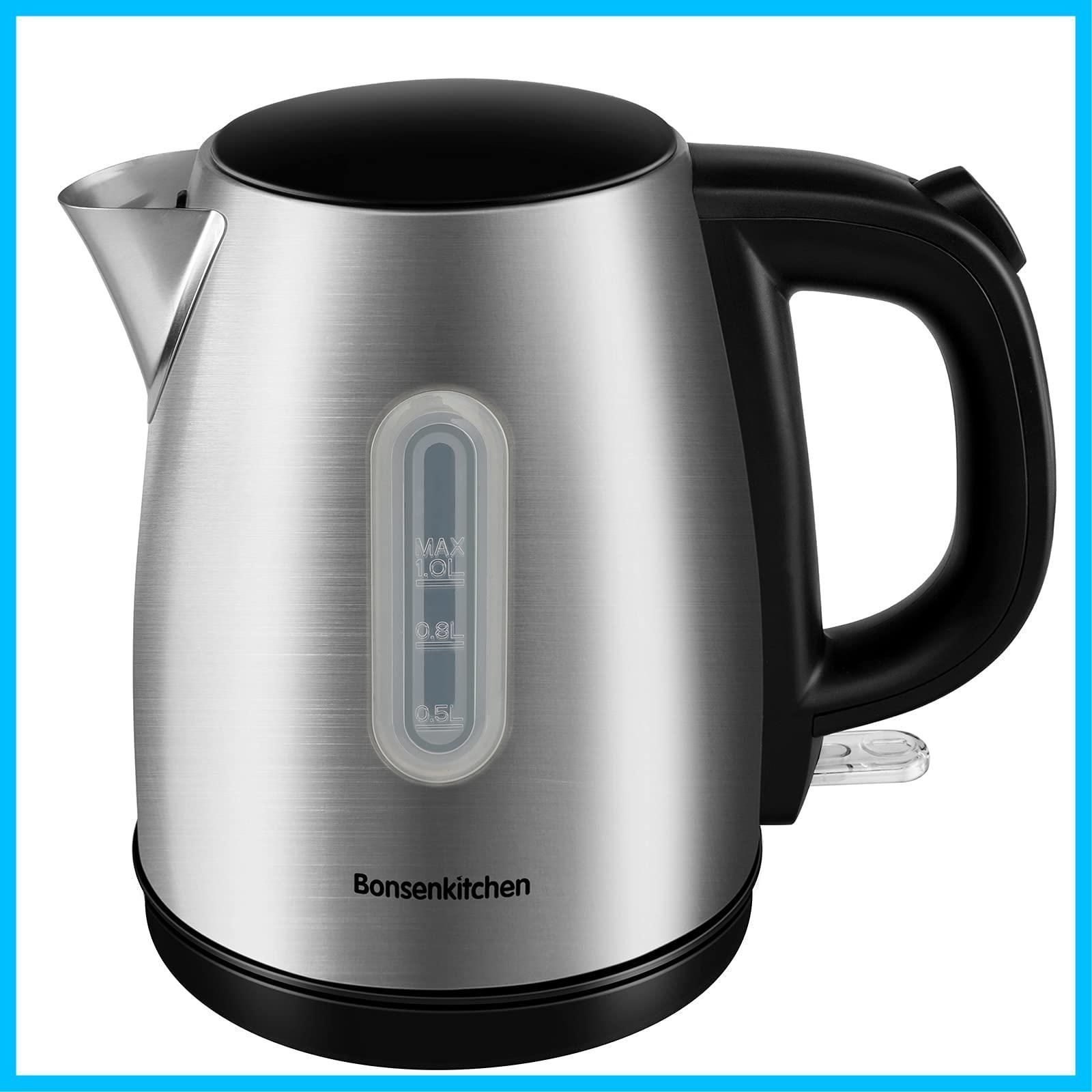 メルカリShops - 【色名: Silver】Bonsenkitchen 電気ケトル 1.0L 容量