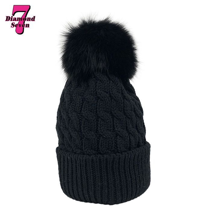 中古】【美品】MONCLER モンクレール ロゴ ワッペン ニットキャップ