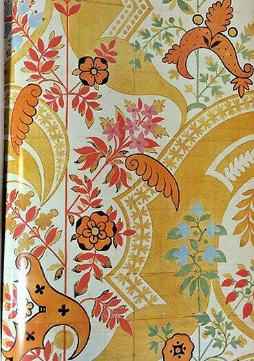 デザイン洋書18世紀のシルクデザイン：ロンドンヴィクトリア