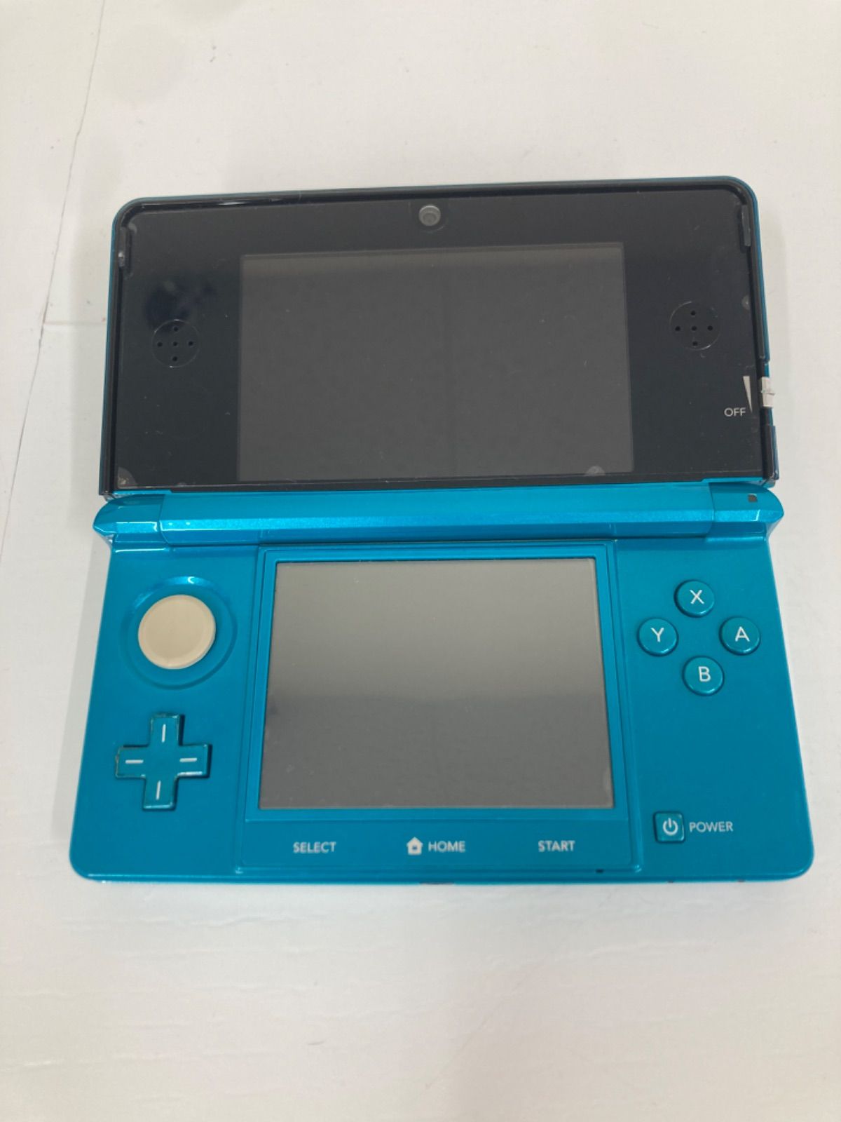 初期化済み　美品　任天堂　Nintendo 3DS DS ゲーム 初期化済み】Nintendo 3DS ニンテンドー ライトブルー 本体