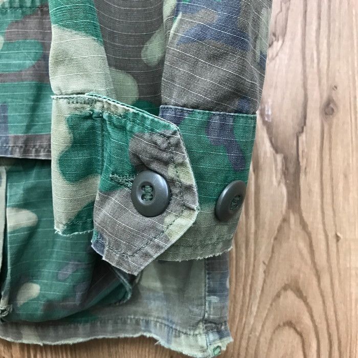 70s USMC Jungle Fatigue Jacket グリーンリーフカモ