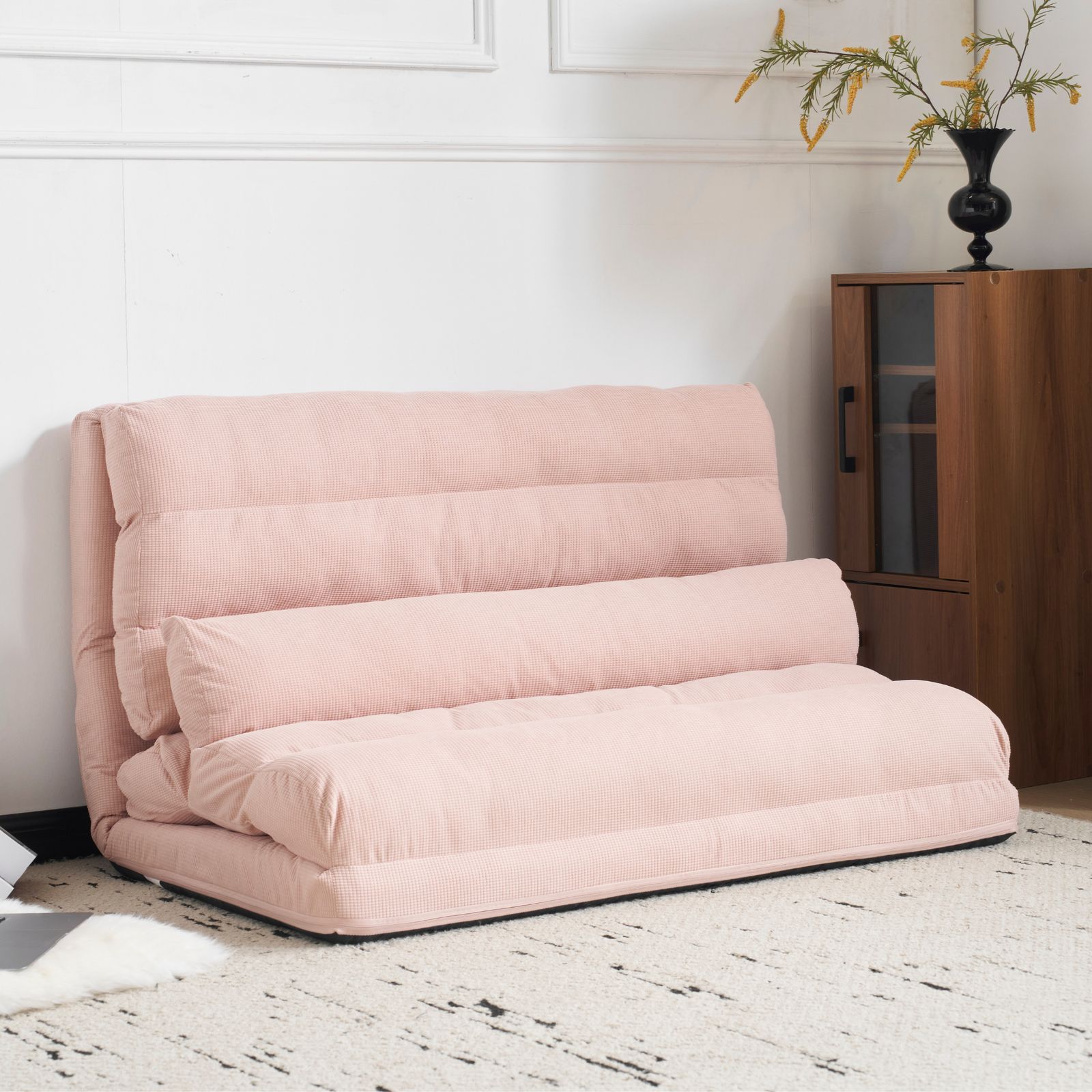 6段階リクライニング クッション付き