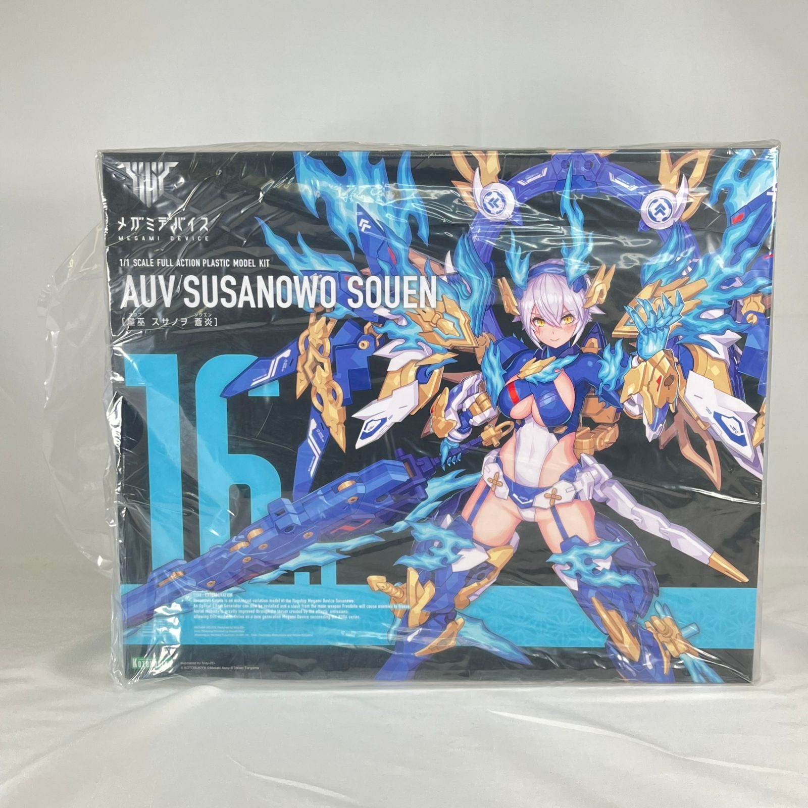 皇巫 オウブ スサノオ 蒼炎 メガミデバイス 1|1 プラモデル ♥未組立