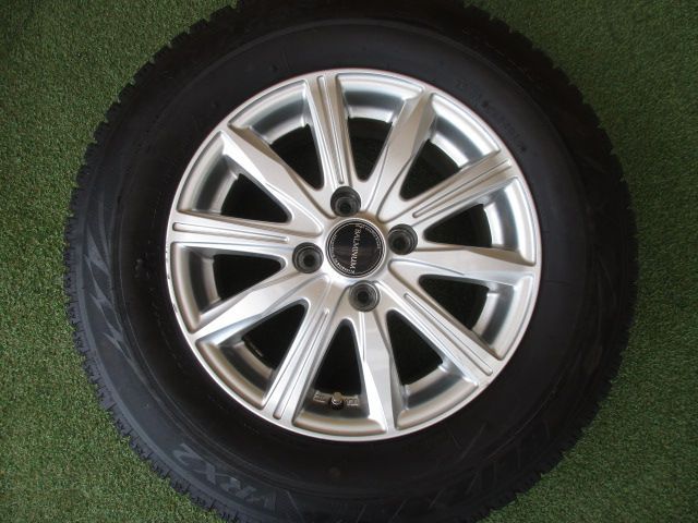 送料込み バルミナム 185|70R14 スタッドレスタイヤ４本SET ノート フリード 4穴車 カローラフィールダー