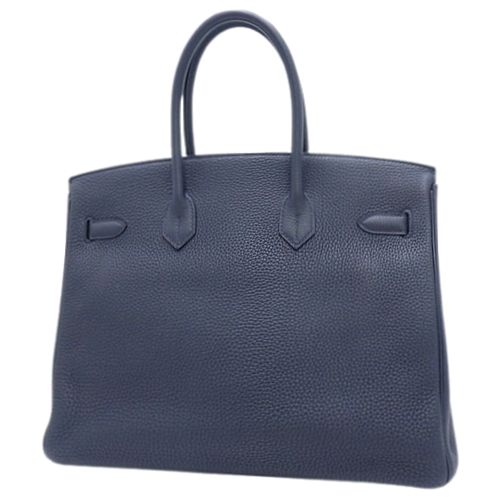 HERMES】パスパス35 2wayトートバッグ 2014年製 ネイビー 遠かっ