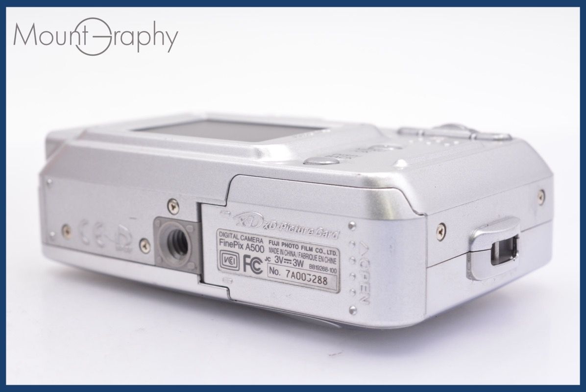 ☆極上美品☆ 富士フィルム FUJIFILM FinePix A500 3x 単三電池
