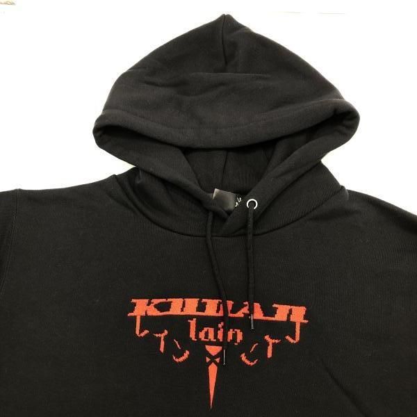 中古】Serial Experiments lain×KUDAN パーカー ブラック M シリアル