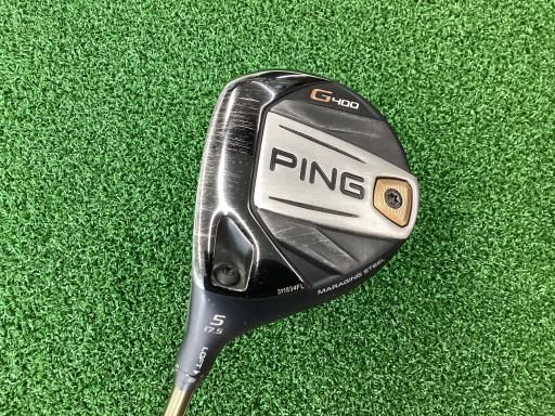 ピン G400 5W レフティ フェアウェイウッド FW ALTA J CB FW フレックスSR メンズ 男性用 左利き レフティ 左用 Cランク ゴルフクラブ