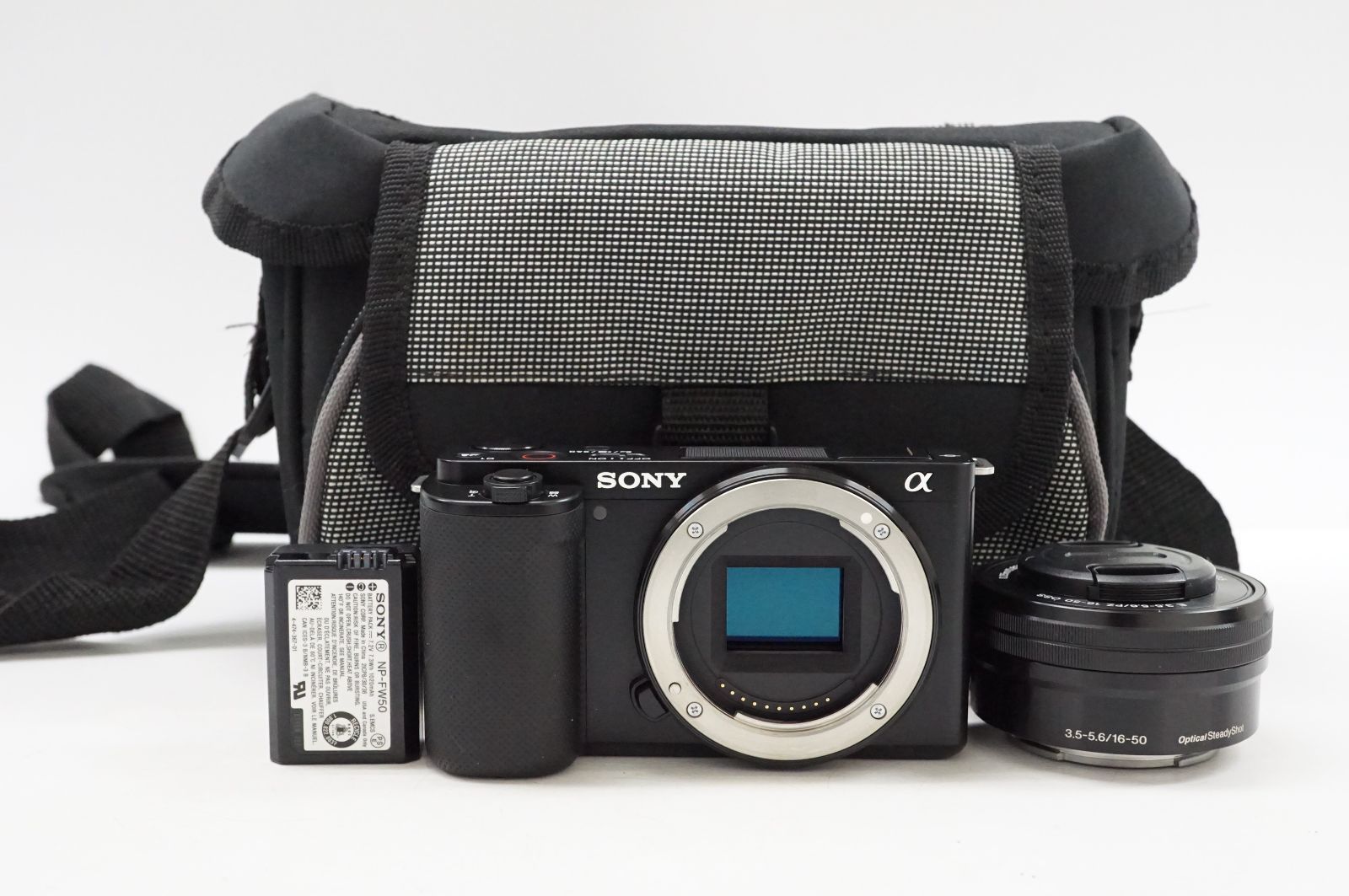 C081919-1 SONY ZV-E10 ミラーレス一眼 １６－５０㎜ レンズキット