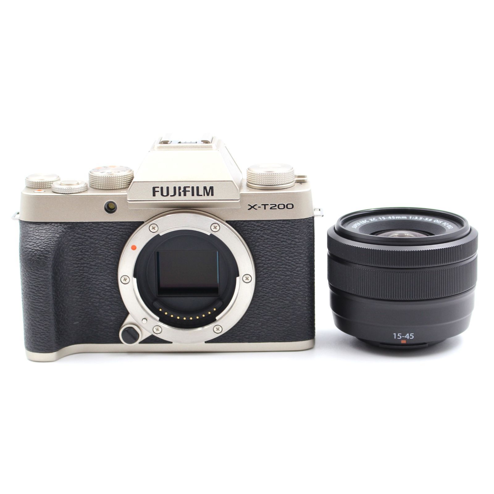 ■極上品■FUJIFILM X-T200レンズキット シャンパンゴールド 富士フィルム