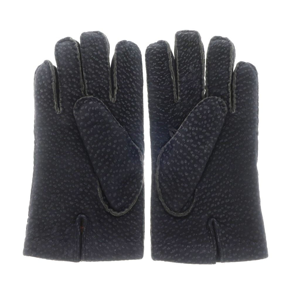 新品豊富な新品セルモネータグローブスSermoneta glovesカシミヤ革手袋キャメル 手袋