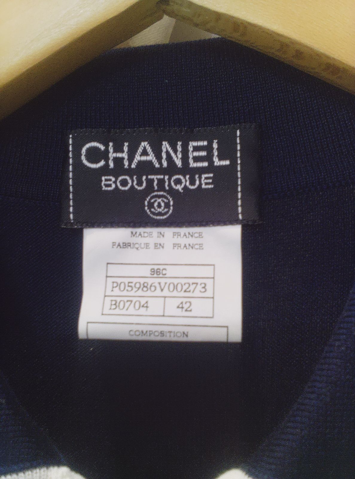 CHANEL ポロニットカットソー - メルカリ