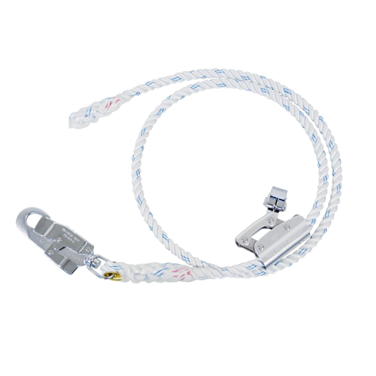 ロープ長さ D種 2100 mm WP-TD-527 柱上安全帯用ロープ 軽量 アルミバックル 柱上作業用 ワークポジショニング用器具 新規格 安全帯 ツヨロン 藤井電工 TSUYORON