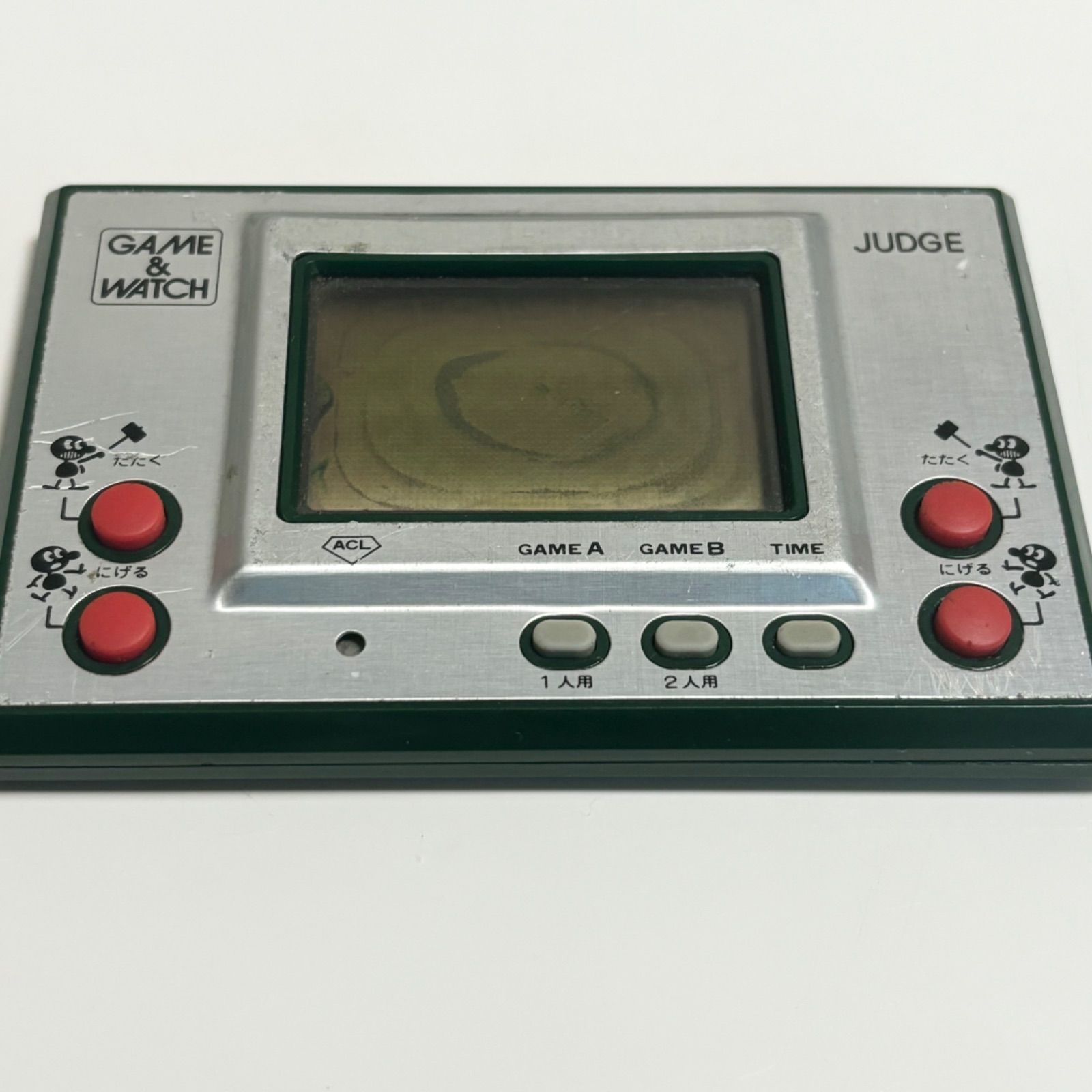 任天堂 ゲームウォッチ judge 動作確認済み 美品 稀少品 ゲーム&ウォッチ ジャッジ JUDGE 紫パープル版