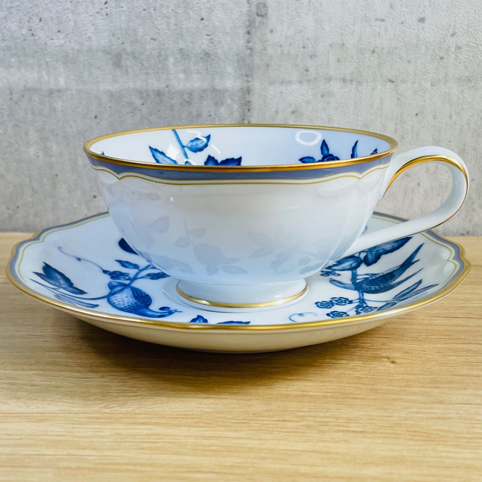 希少【Noritake】LAPIS MANORスクエアプレート カップ&ソーサー - メルカリ