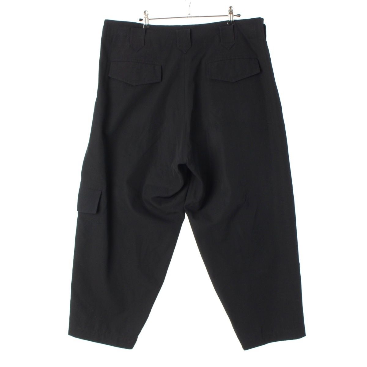 ヨウジヤマモト ワイズ フォーメン ウール パンツ MT-P11-100 ブラック M