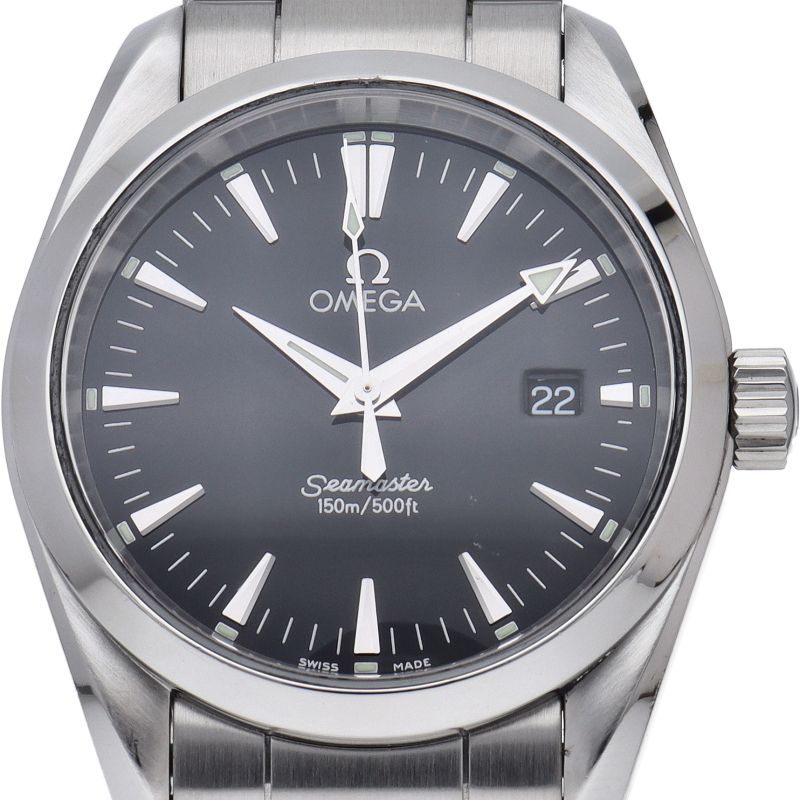 オメガ シーマスター アクアテラ クォーツ 36.2mm 2518.50 箱 保証書  