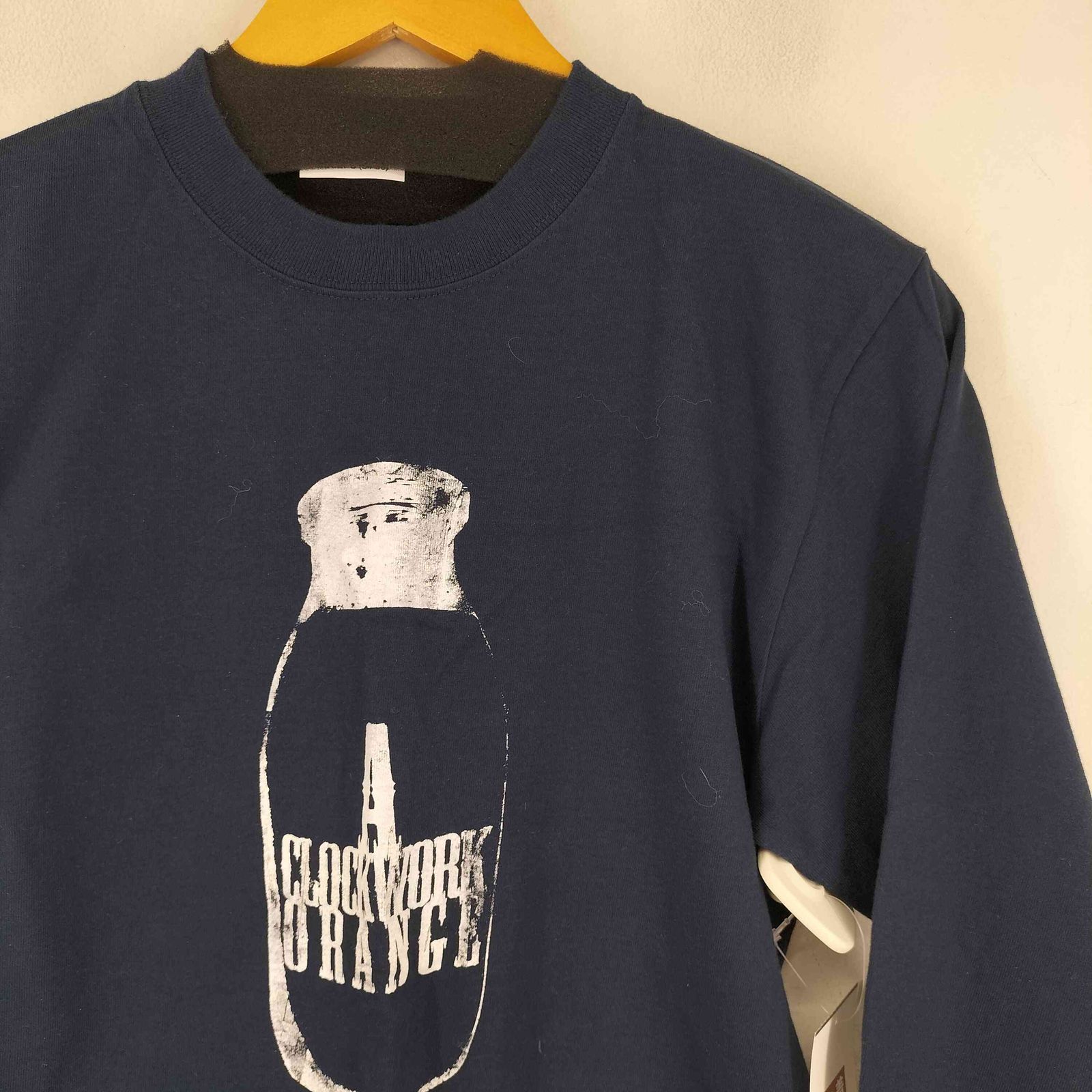 Hanes(ヘインズ) 00S フロントプリント S/S Tシャツ メンズ import：L 【中古】【ブランド古着バズストア】 ヘインズ Hanes フロントプリント L/S Tシャツ メンズ import：S