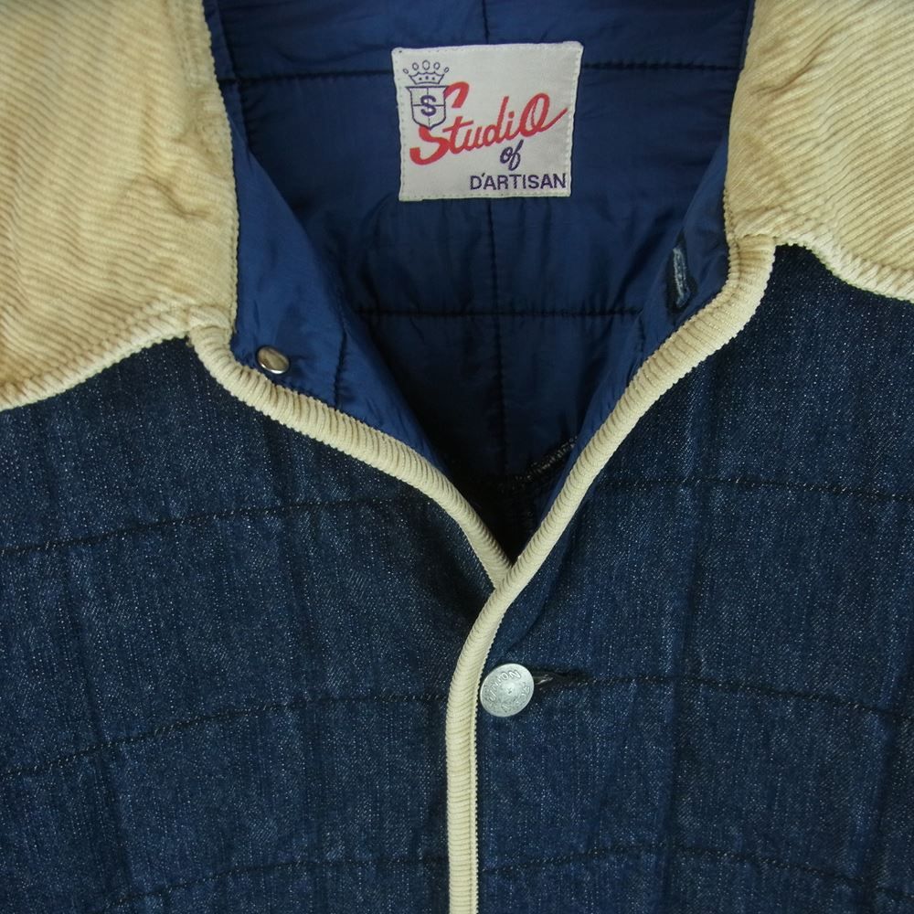 STUDIO D'ARTISAN ステュディオダルチザン インディゴ デニム
