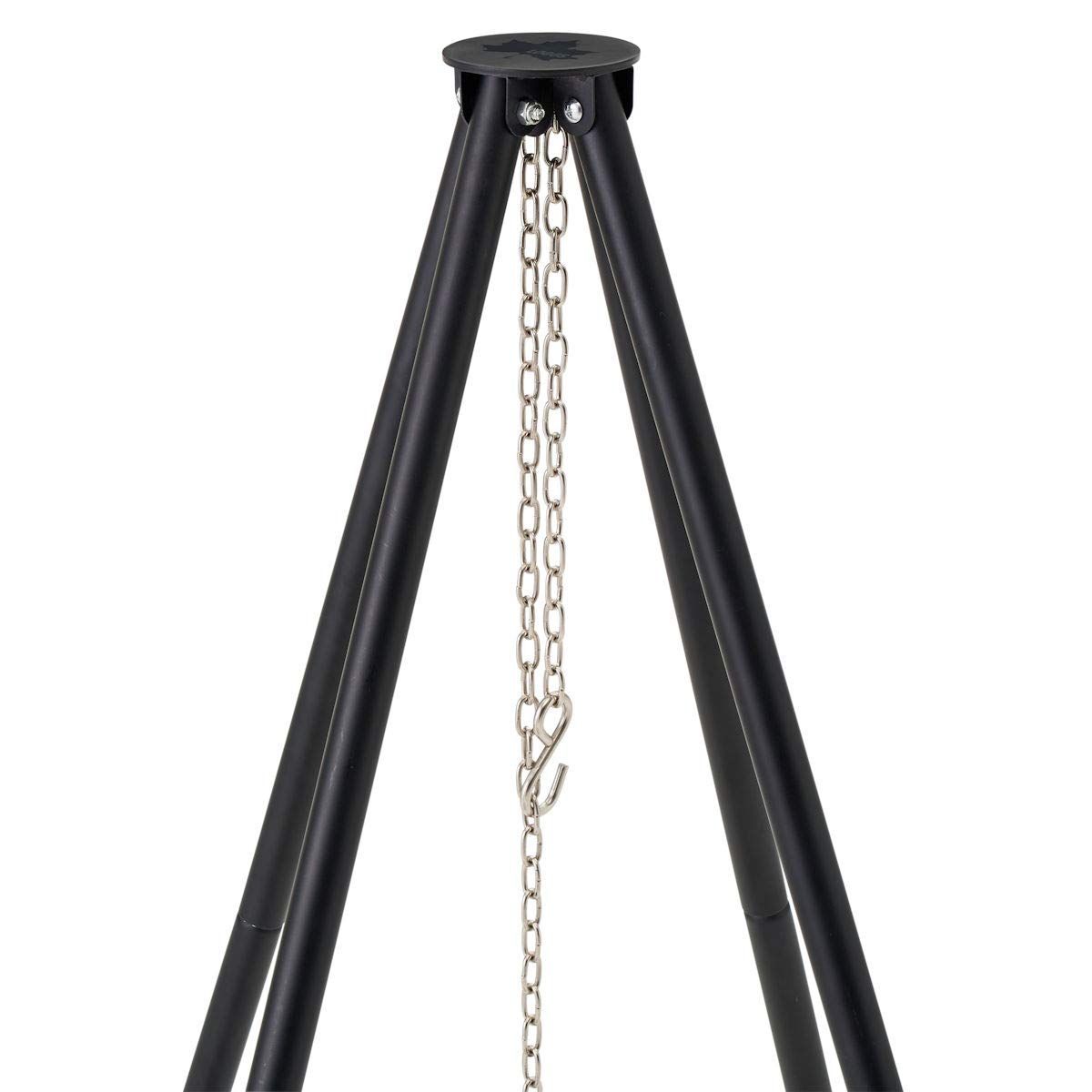 ロゴス(LOGOS) アイアンクワトロポッド ③点セット】 囲炉裏テーブル