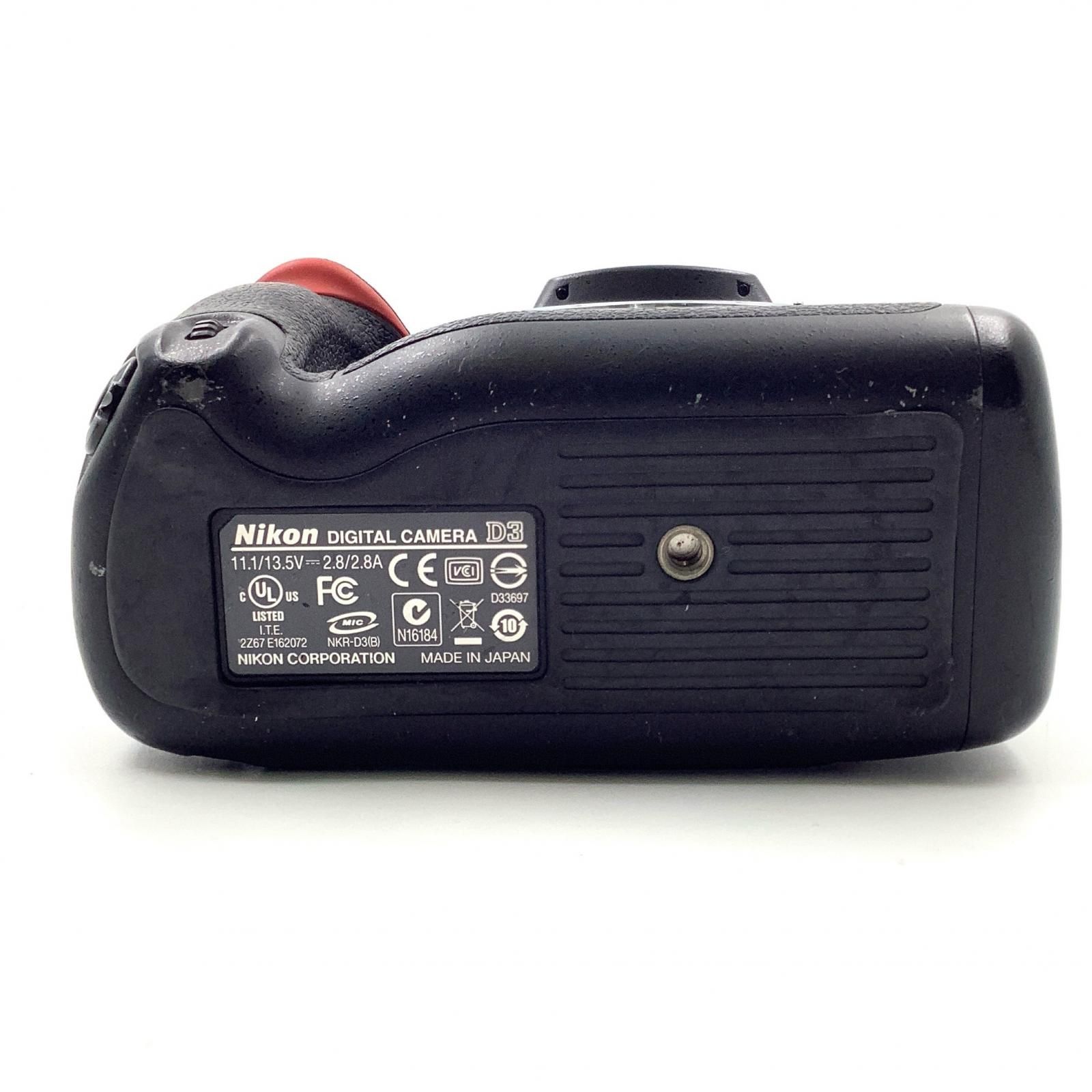 Nikon デジタル一眼 D3 ボディ ブラック 動作確認済 【全額返金