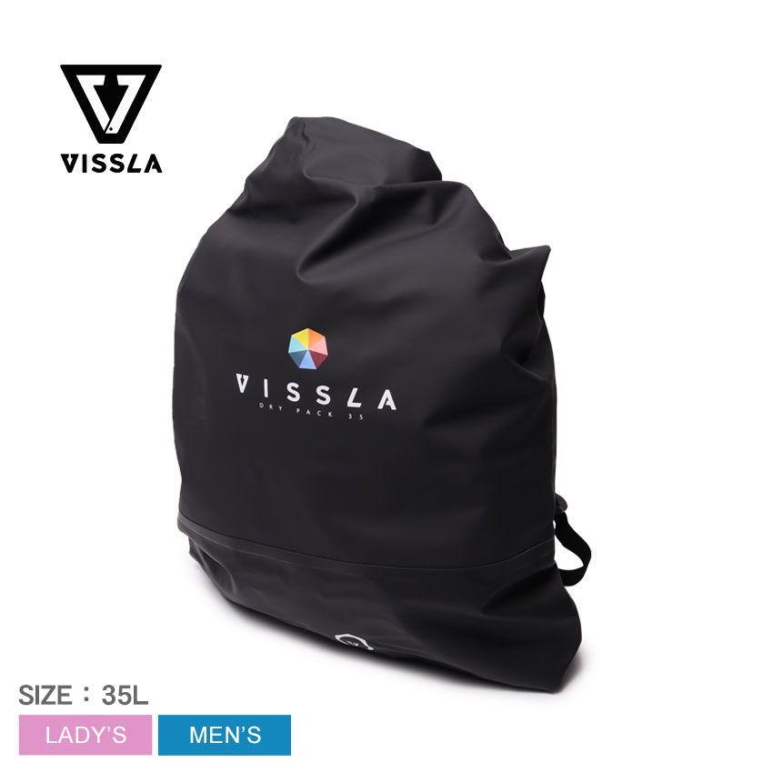 ヴィスラ バックパック MABGUSDP レディース メンズ セブンシーズ 35L ドライバックパック VISSLA ファントム 品番 23549017
