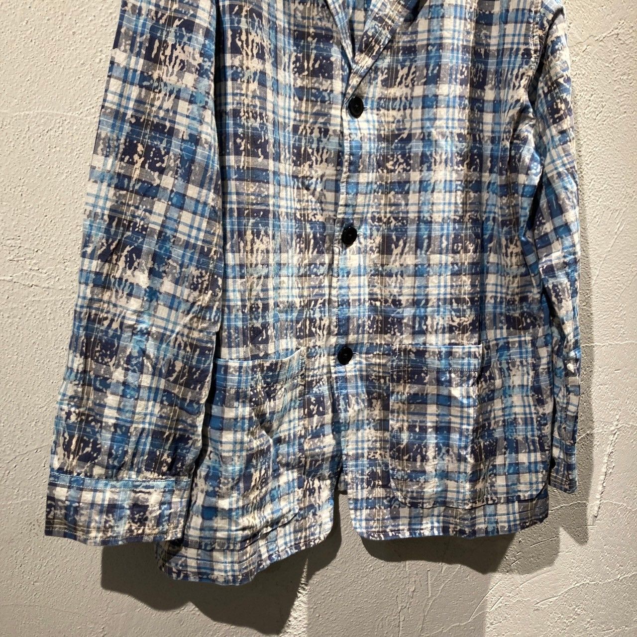 SOUTH2 WEST8 ジャケット KP864 PEN JACKET BLEACHED MADRAS PLAID