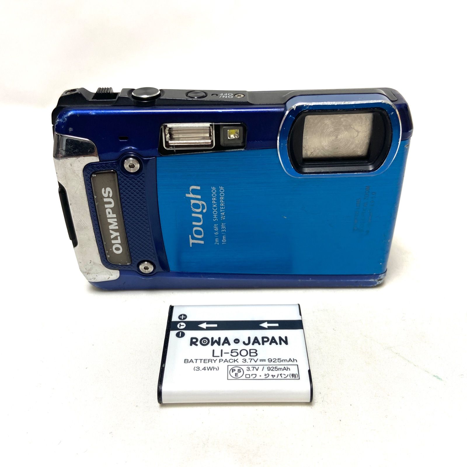 OLYMPUS Tough TGー820 防水デジタルカメラ 青 オリンパス OLYMPUS