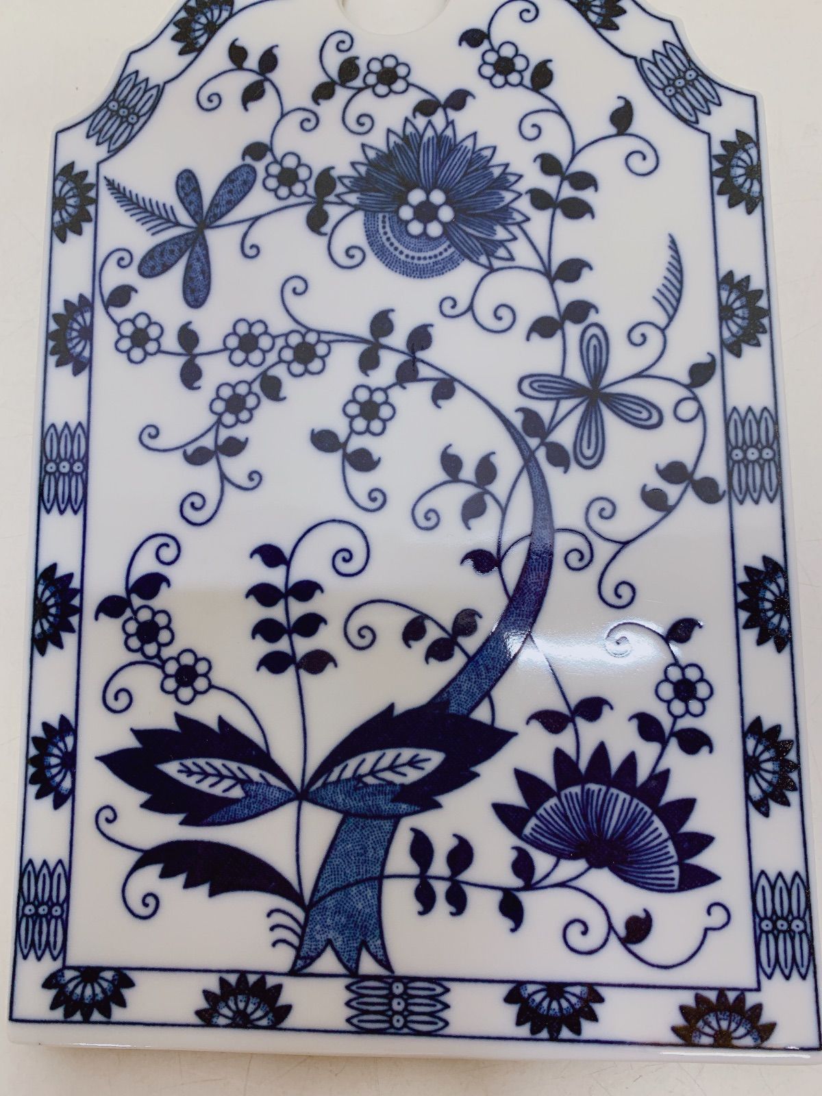 ブルーオニオン カッティングボード ドイツ 名窯マイセン MEISSEN