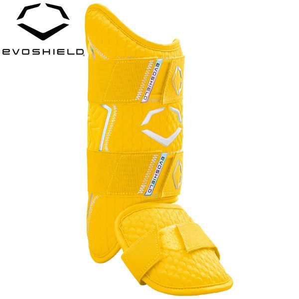 EVOSHIELD エボシールド 野球 硬式 軟式 ソフトボール PRO SRZ 2.0 レッグガード フットガード WB57778 防具 足 打者用 バッター 日本 バナナイエロー