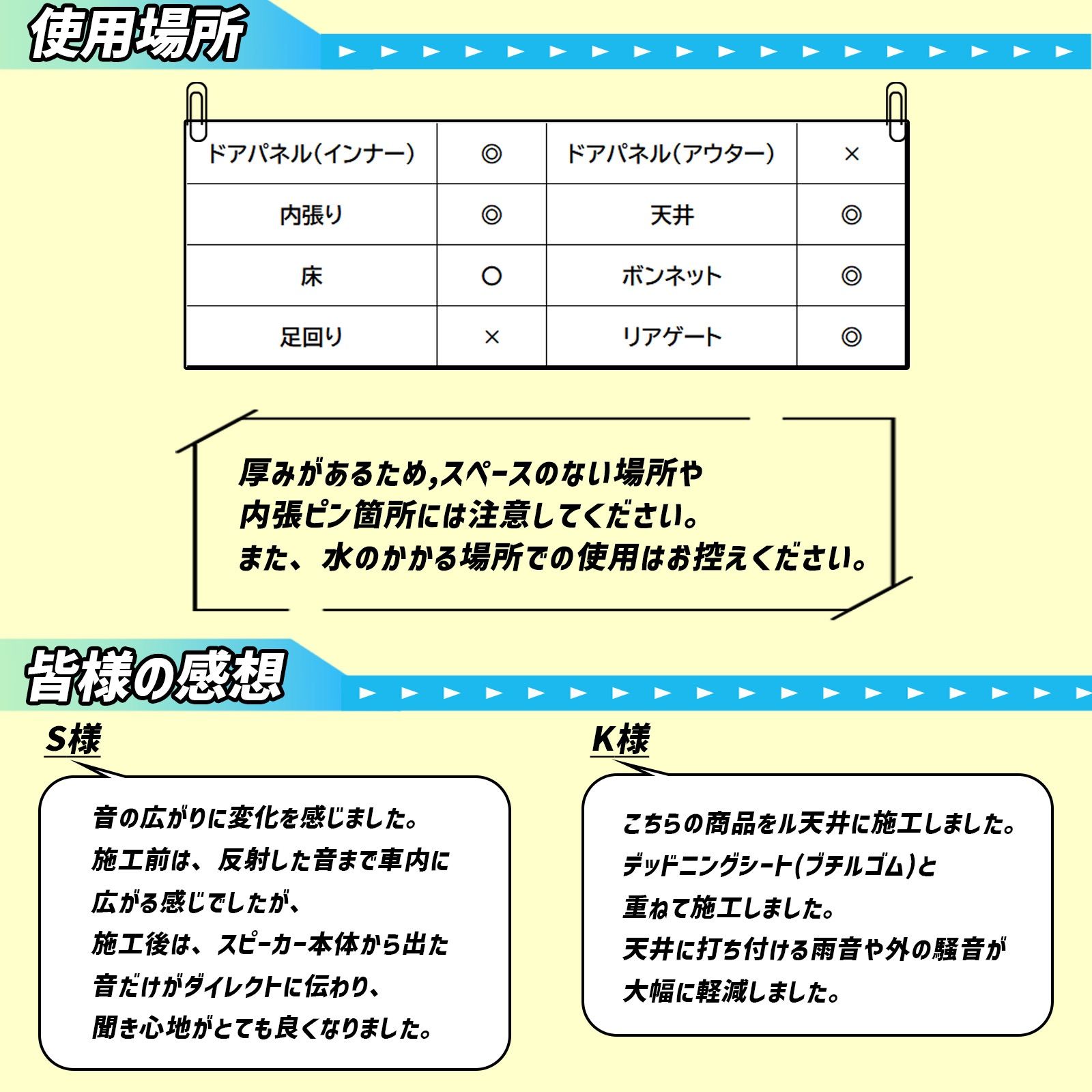 デッドニングシート