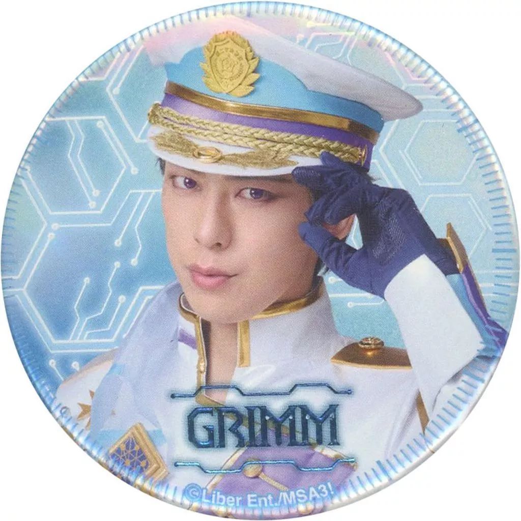 中古】バッジ・ピンズ 北園涼(高遠丞) 缶バッジA 「MANKAI STAGE『A3