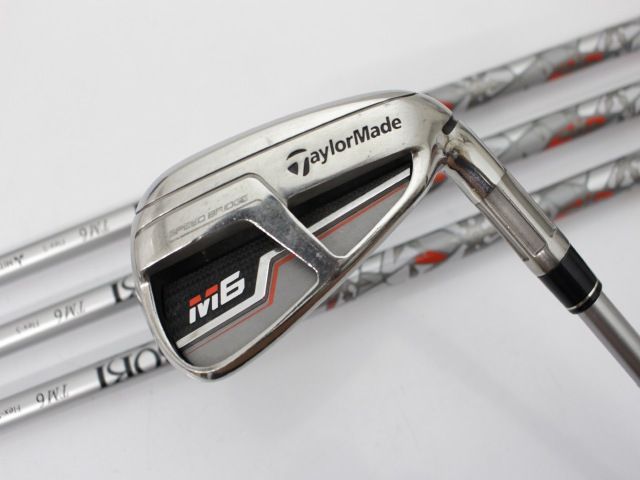 中古】[B-ランク] アイアンセット テーラーメイド M6/FUBUKI TM6