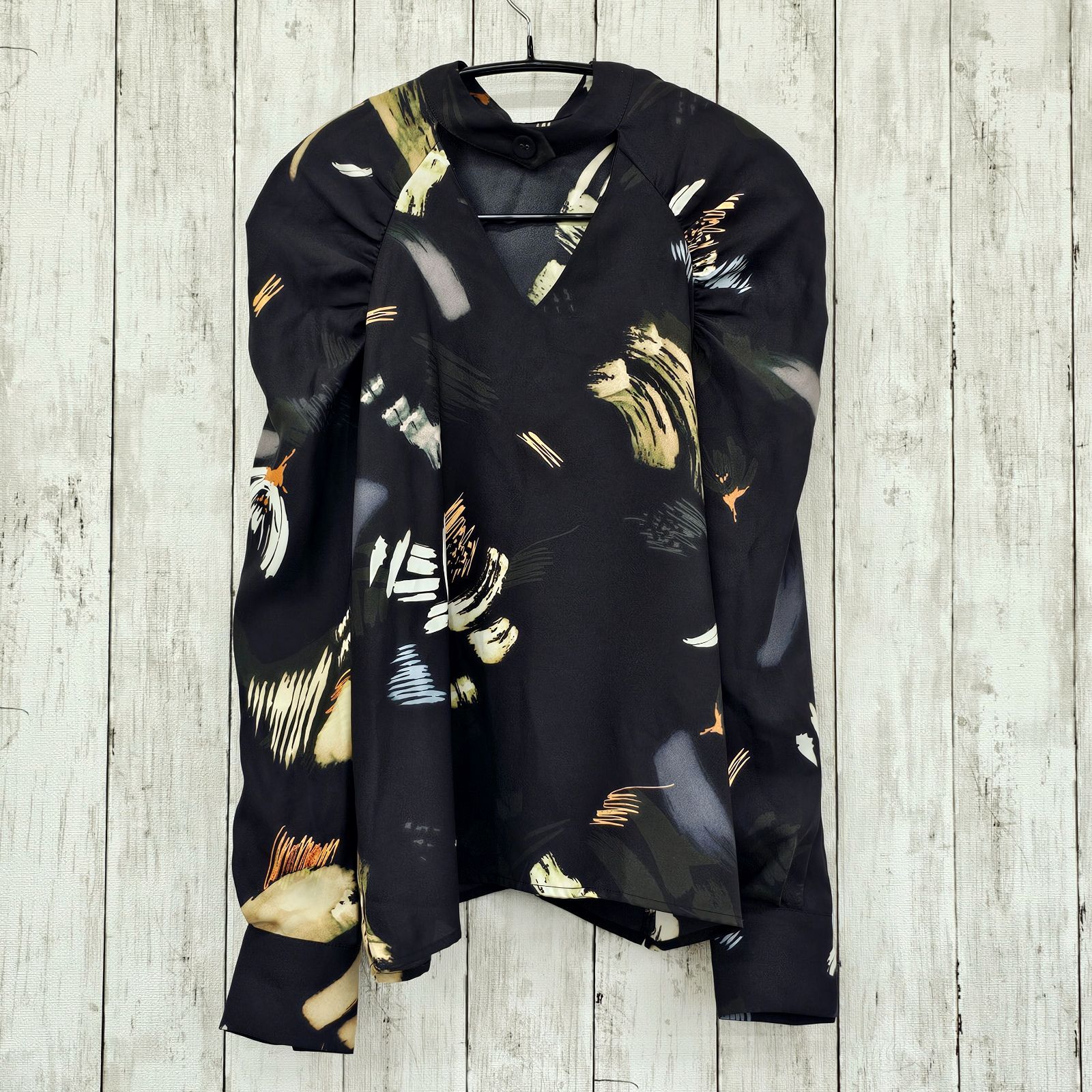 RIM.ARK リムアーク U-art choker blouse