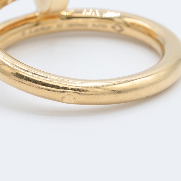CARTIER カルティエ ジュストアンクル リング 指輪 イエローゴールド  