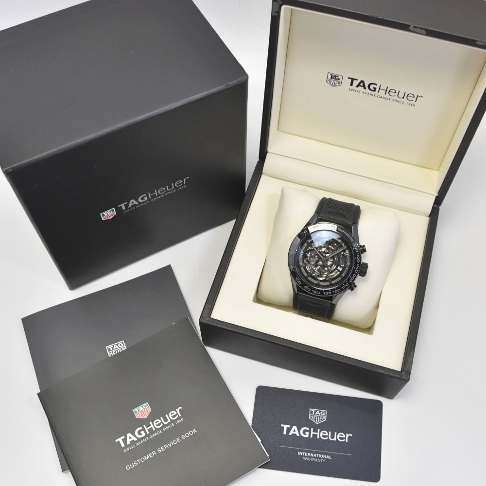TAG Heuer Carrera 自動巻きクロノグラフ保証書付き
