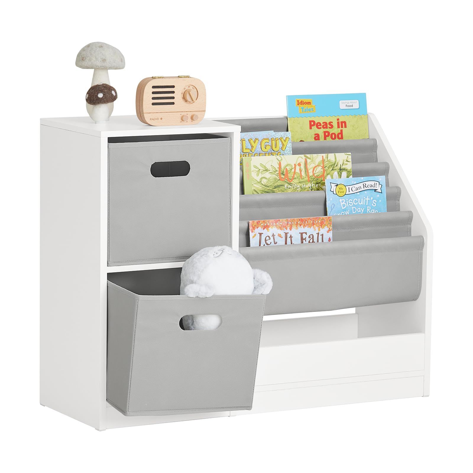 文房具・事務用品 【人気商品】子ども家具 収納棚 本棚 子供用シェルフ 