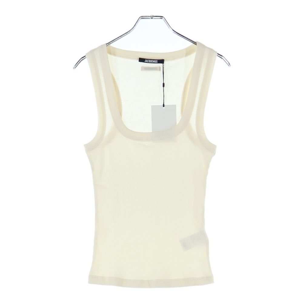 JACQUEMUS ジャックムス WHITE COTTON コットンタンクトップ レディース ホワイト 241JS158-2032100