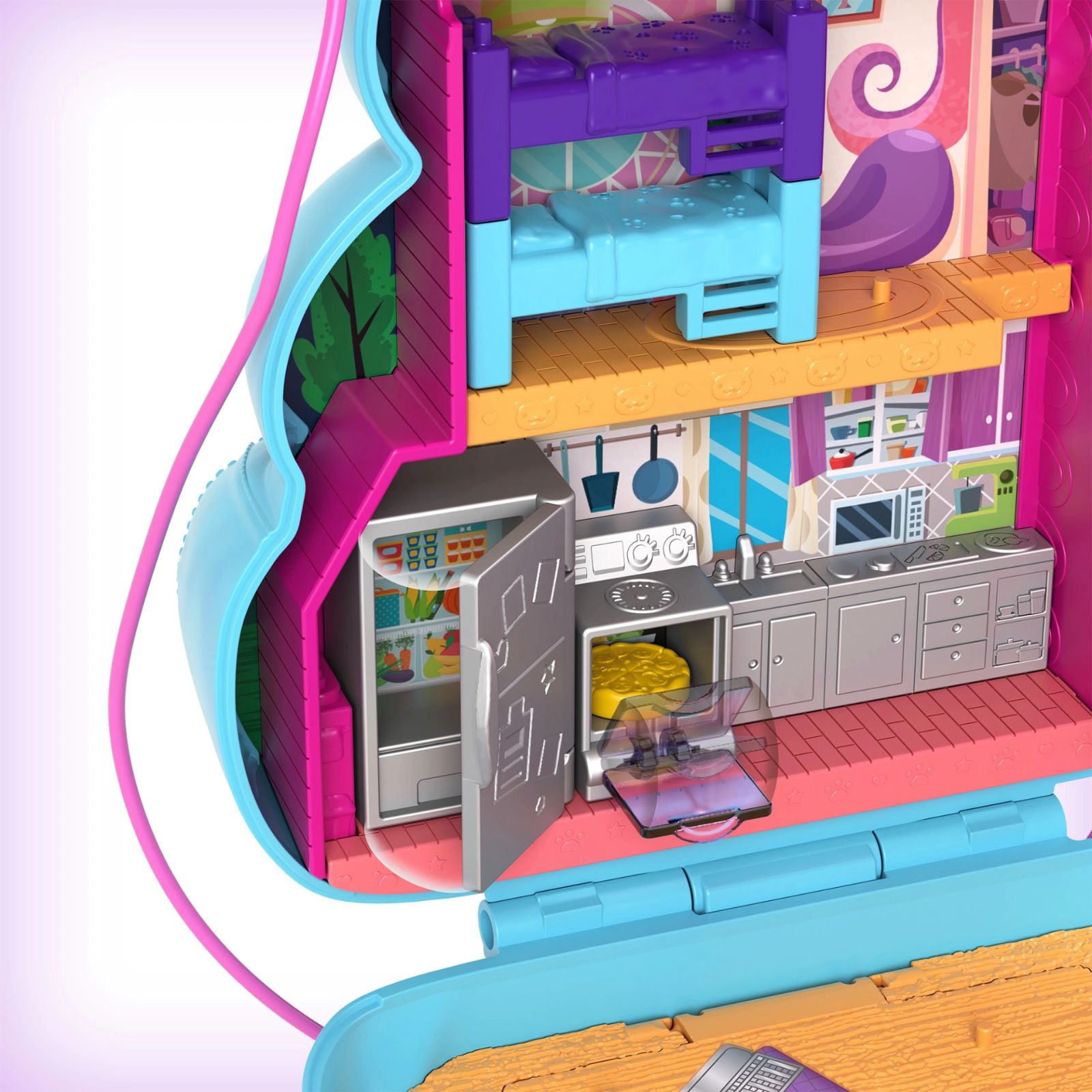 Polly Pocket ポーリーポケット 海外限定 テディーベア パース クマ 