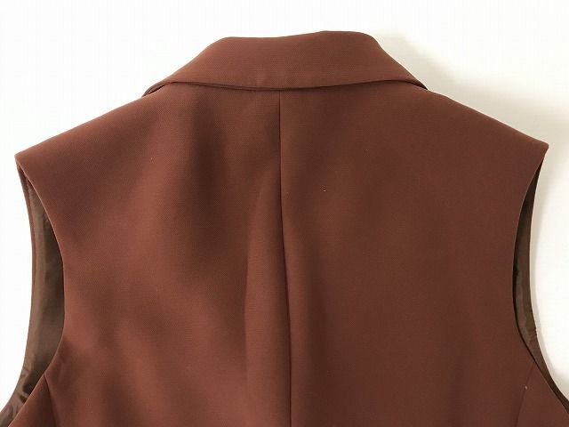 sheller 新品タグ付き！クラシックベストジャケット タグ付き未使用 sheller シェリエ クラシック ベストジャケット - メルカリ